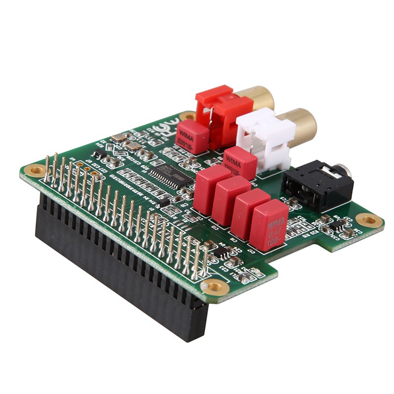PCM5122 for Raspberry Pi HiFi DAC HAT HiFi DAC Audio Card Expansion Board for Raspberry Pi 4 3 B+ Pi Zero W