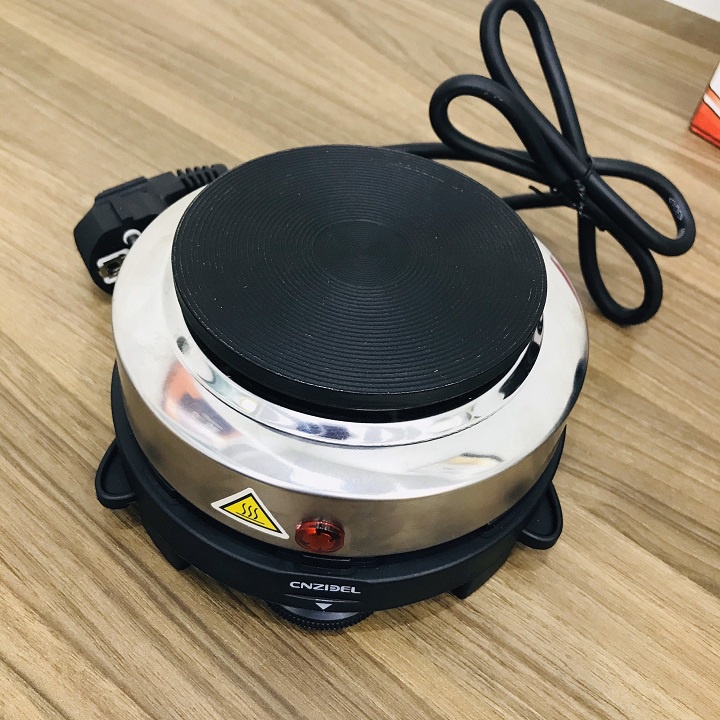 [Giao Hàng Hỏa Tốc] Bếp điện mini 500w đa năng đun sôi cà phê và hâm thức ăn hơ lá trầu không cho bé tiện lợi