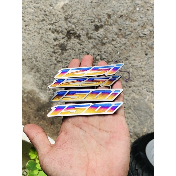 Tem titan số 150i,125i, , Có Sẵn Keo 3M, TẶNG KÈM STICKER