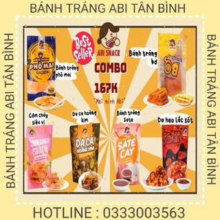 Bánh Tráng Abi - COMBO BESTSALLER BÁNH TRÁNG ABI