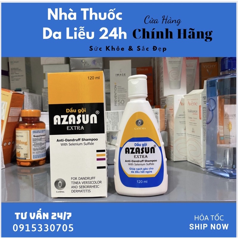 Dầu gội AZASUN EXTRA 2,5%