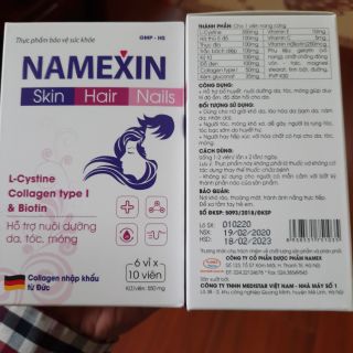 Viên uống chống bạc tóc, rụng tóc Namexin