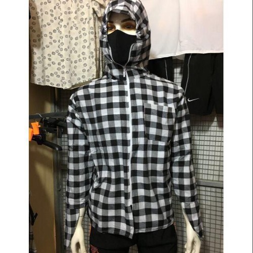 Áo Khoác Chống Nắng Caro Nam 2 lớp cotton kaki | BigBuy360 - bigbuy360.vn