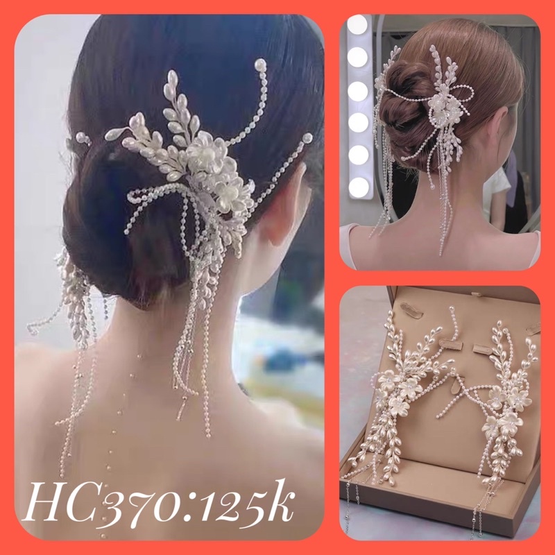 cài tóc cô dâu (mã HC370)