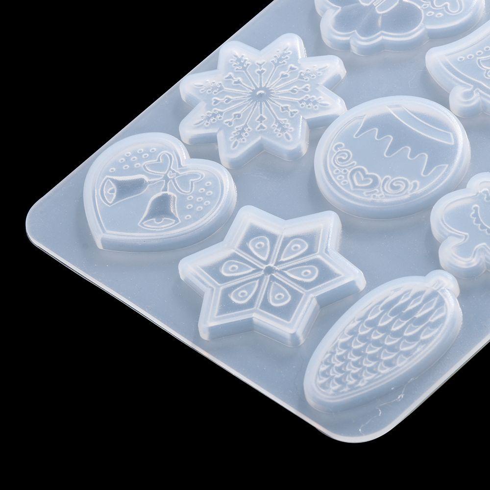 Khuôn Làm Trang Sức Bằng Nhựa Resin Hình Cây Thông Giáng Sinh
