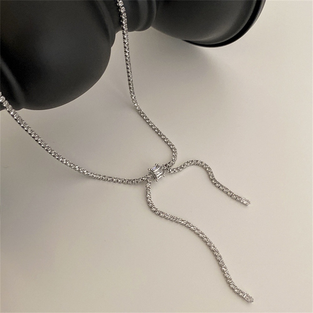 Vòng Cổ Choker Đính Đá Zircon Thời Trang Dành Cho Nữ