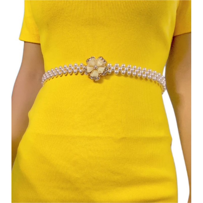 💖Đai váy kết Ngọc đính đá đẹp mê li🎀Bảng ngọc 2cm💰