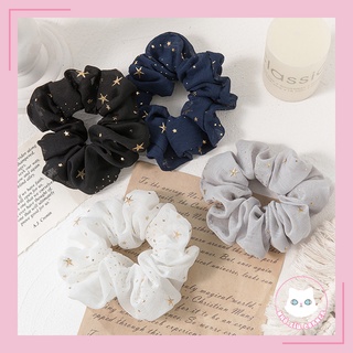 Cột Tóc Scrunchies Ngôi Sao Lấp Lánh