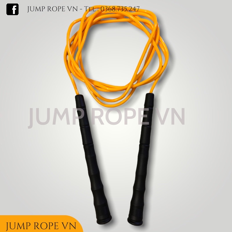 Dây Nhảy Tốc Độ Cán Dài 20cm 5mm- Pvc Speed Rope - Dây Nhảy Thể Lực - Hỗ trợ giảm cân - Jump Rope VN