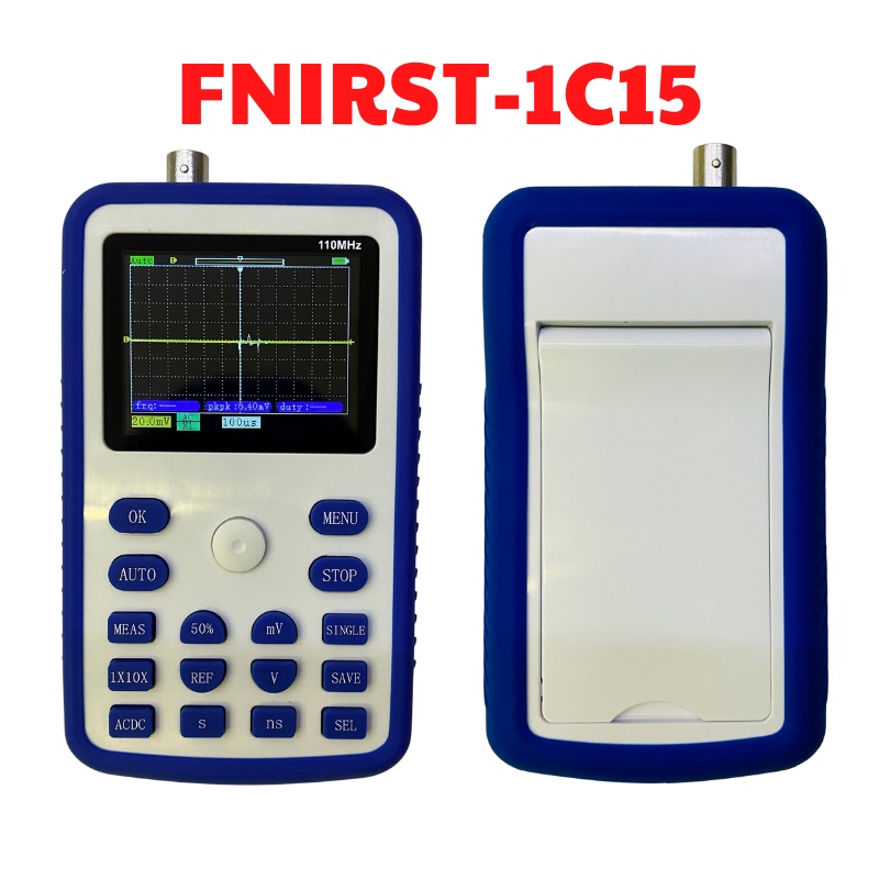 Máy hiện sóng cầm tay FNIRSI-5012H 100MHz, 5012H Oscilloscope 100MHz tốc độ lấy mẫu 500Ms/s