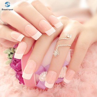 Set 24 Móng Tay Giả Dài Kèm Keo Dán