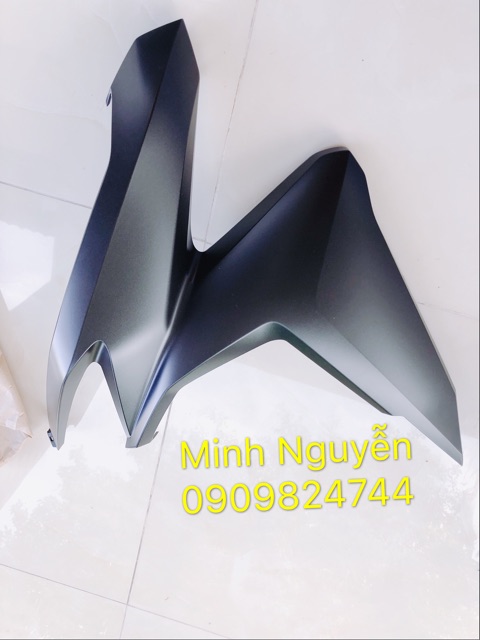 Bửng trái Vario Click mau đen nhám chính hãng