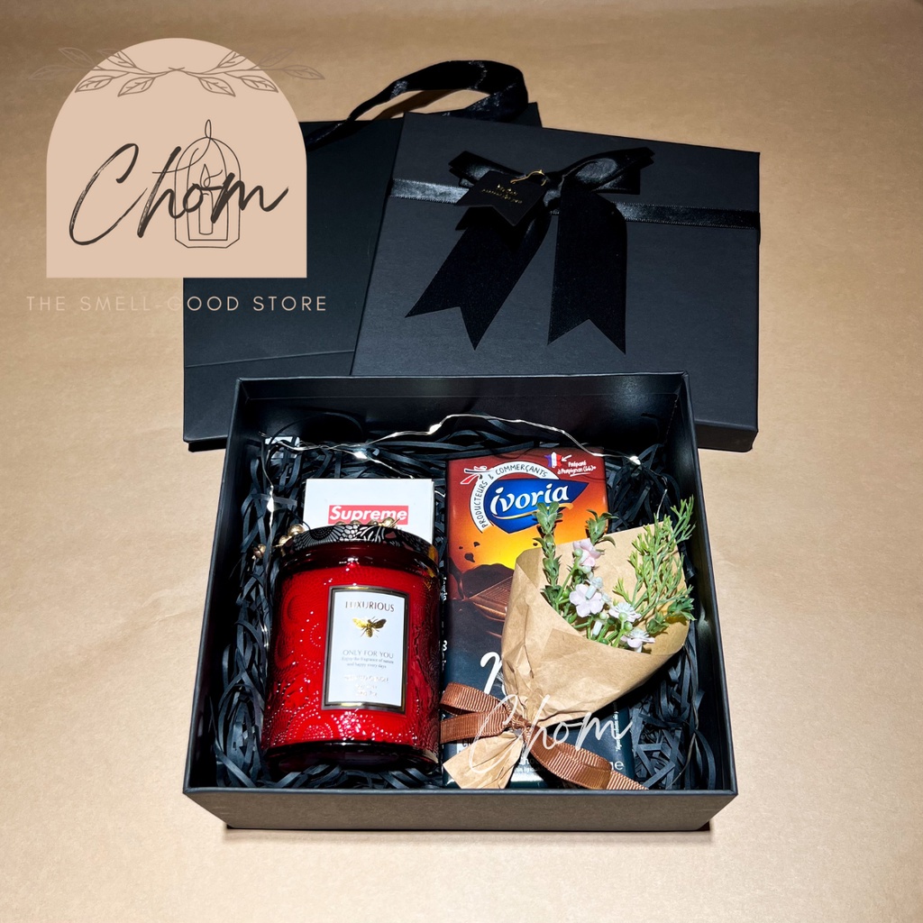 Set quà Nến Thơm Cực Sang Trọng Phù Hợp Tặng Người Yêu Valentine 14/2, Sinh Nhật, Phụ Nữ 8/
