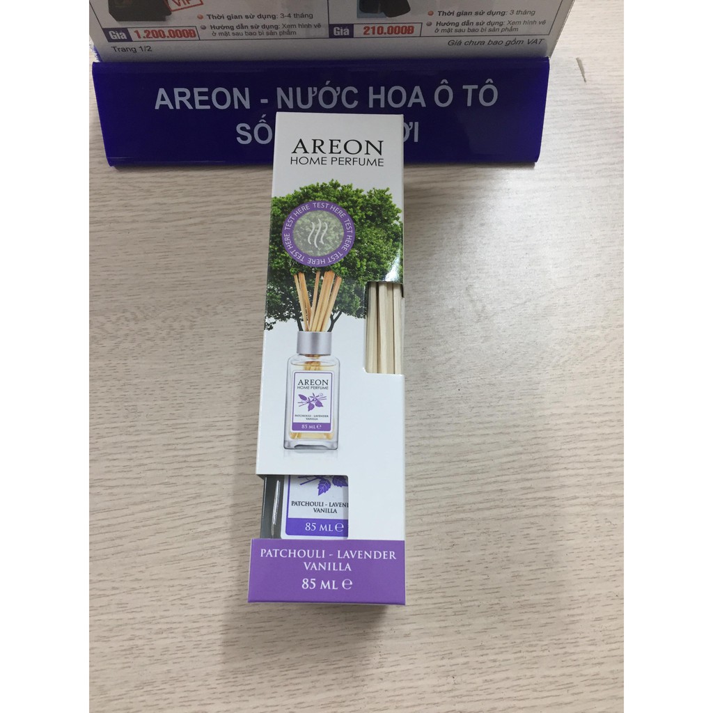 Nước hoa thơm phòng Areon Home Patchouli Lavender Vanilla