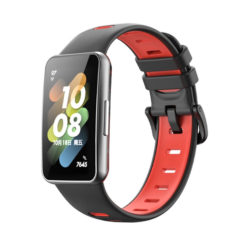 Dây Đeo Silicon Chống Mồ Hôi Cho Đồng Hồ Thông Minh Huawei Band 7