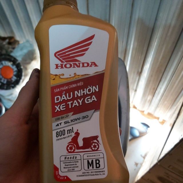 Nhớt honda tay ga 800ml