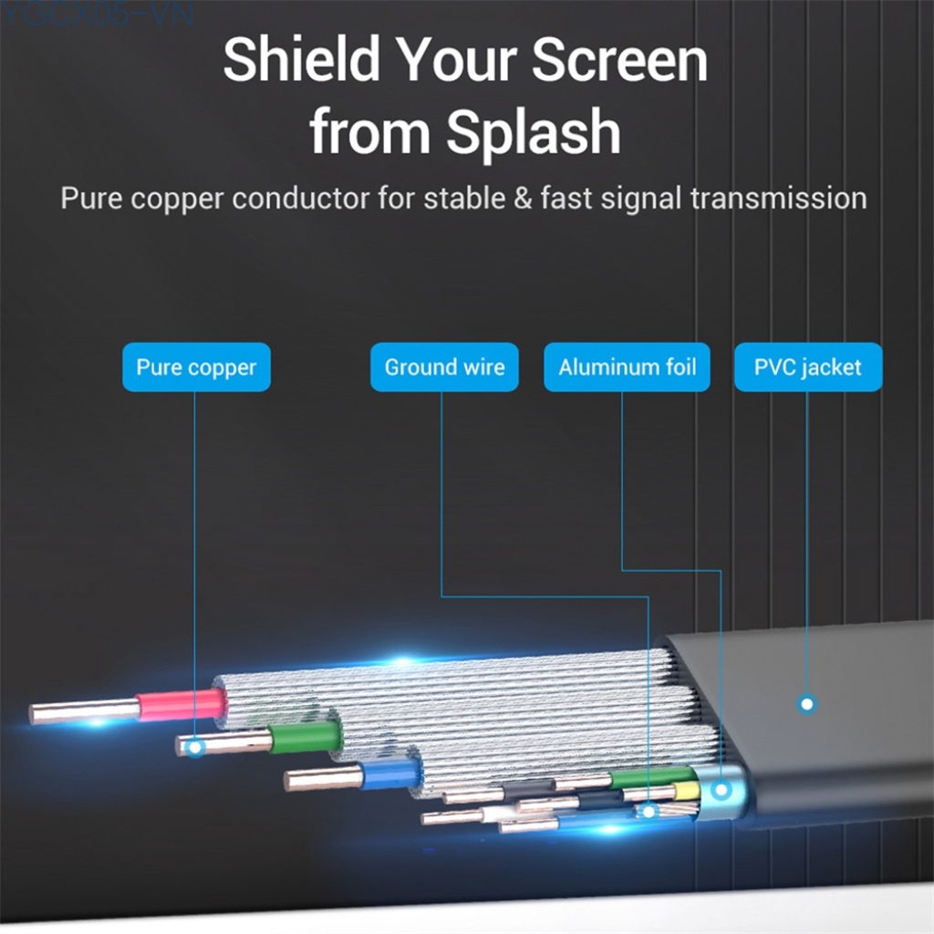 Dây Cáp Chuyển Đổi Dvi Sang Vga 1080p Hd Dvi 24 + 1 Dvi-D Đực Sang Vga Đực Cho Pc Dvd Monitor Hdtv | BigBuy360 - bigbuy360.vn