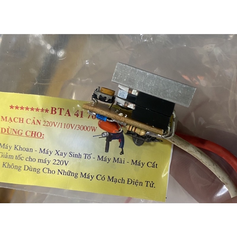 Mạch cản điện 220v sang 110v loại chip BTA tốt