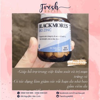 Lọ viên kẽm Blackmores Bio zinC 84 vien