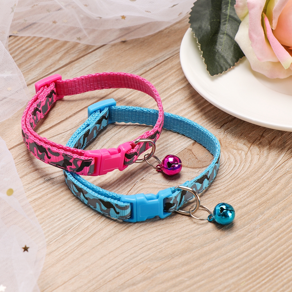 Vòng cổ cho thú cưng họa tiết rằn ri