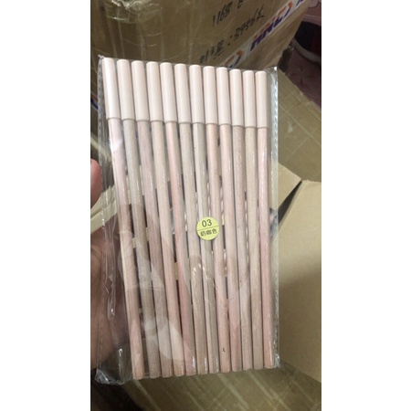 Chì gỗ phẩy sợi lông mày siêu nét, chống trôi