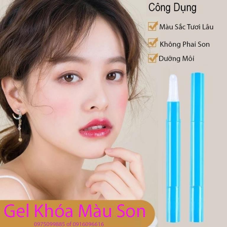 Gel Khóa Son Môi⚡️𝐅𝐑𝐄𝐄 𝐒𝐇𝐈𝐏⚡️ Không Sợ Son Trôi Mất