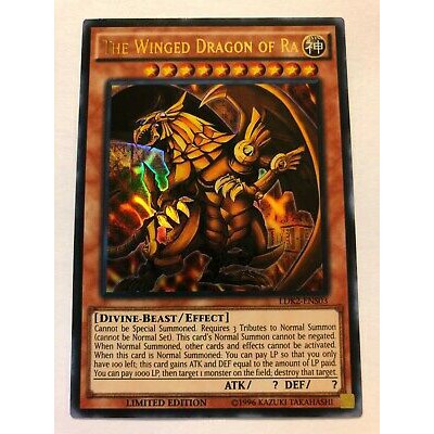 Thẻ bài YUGIOH - The Winged Dragon of Ra - LDK2-ENS03 - Ultra Rare