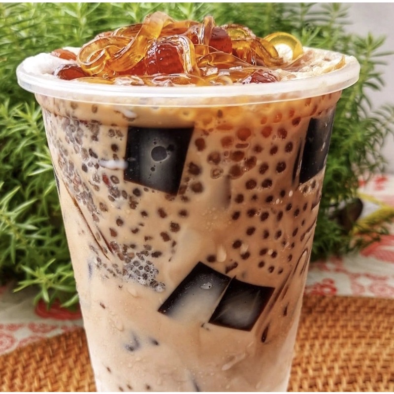 THẠCH ĐEN CAO BẰNG SIÊU BÉO DẺO DAI 2 Lít/100G