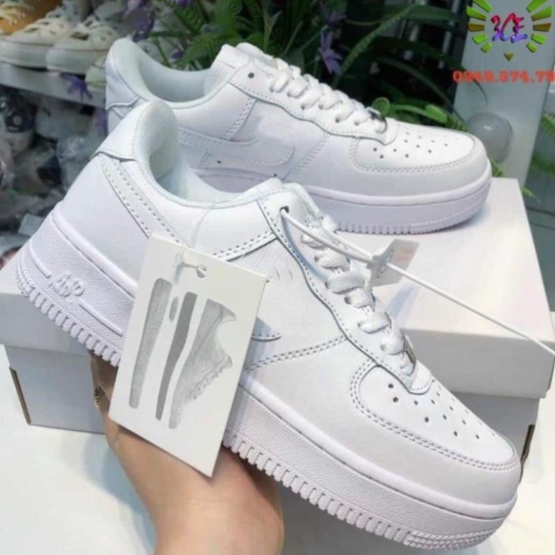 Giày Nike_AF1(sale sốc) nam nữ, giày Nike_Trắng Air force 1 all white full box free ship hot nhất 2022