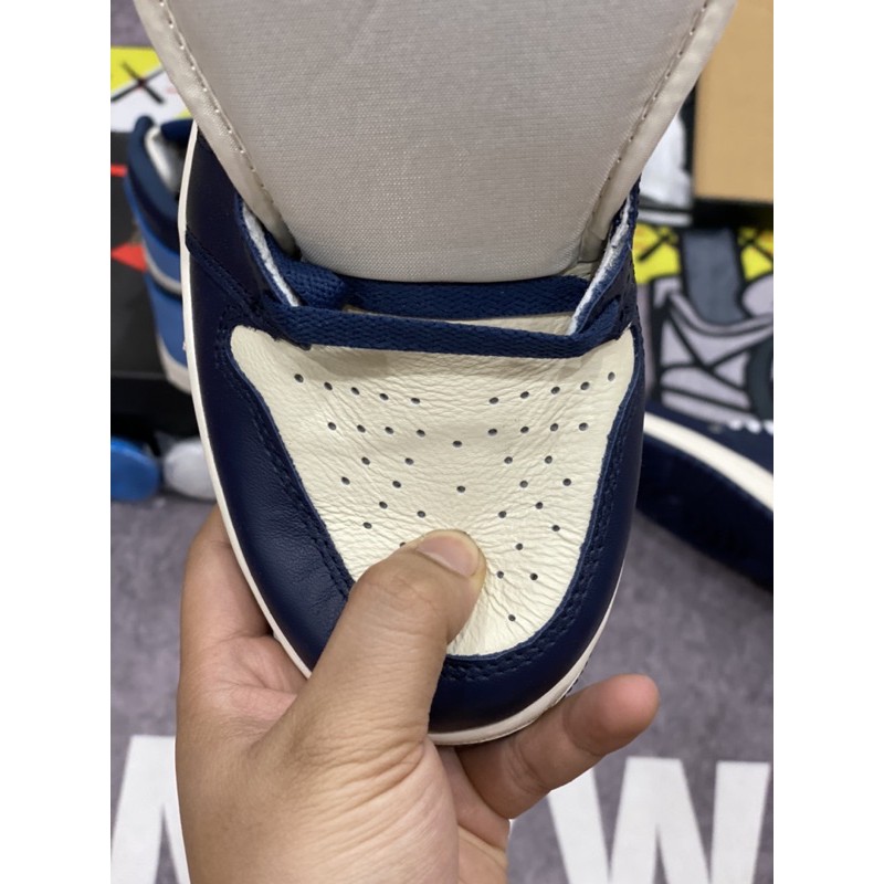 [AGsneaker] Giày thể thao cổ cao chân bè fit lên 1 size xanh da trời đen trắng... | BigBuy360 - bigbuy360.vn