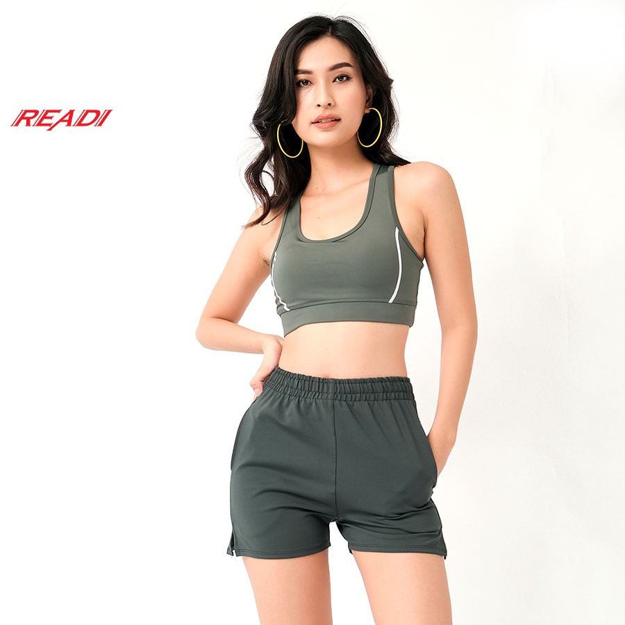 Quần tập gym yoga nữ, short thun thể thao READI - 26002