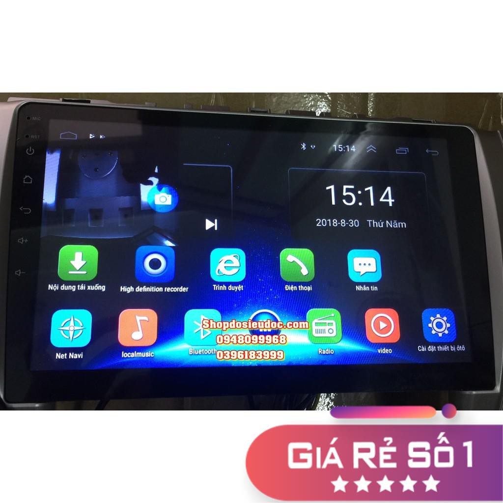 Màn hình Android 10.1 inc cắm sim 4G cho MITSUBISHI XPANDER