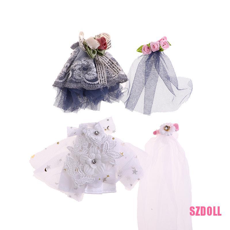Bộ Quần Áo Cho Búp Bê 16-17cm OB11 1/8