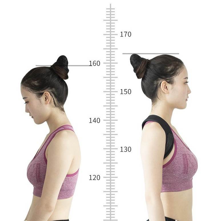 Đai Chống Gù Lưng kín mặc trong áo khoác Cho Học Sinh, sinh viên Nhân Viên Văn Phòng Hàng Cao Cấp SP 06