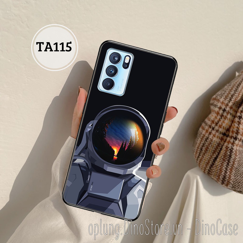 Ốp lưng điện thoại Oppo Reno6 - Reno6 Z 5G - Reno6 Pro 5G -  Ốp lưng Oppo in hình phi hành gia vũ trụ đáng yêu.