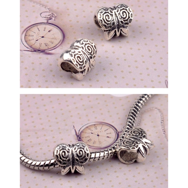 Combo 2 charm con bướm PJ0023