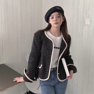 Áo khoác dạ tweed thời trang hàng cao cấp