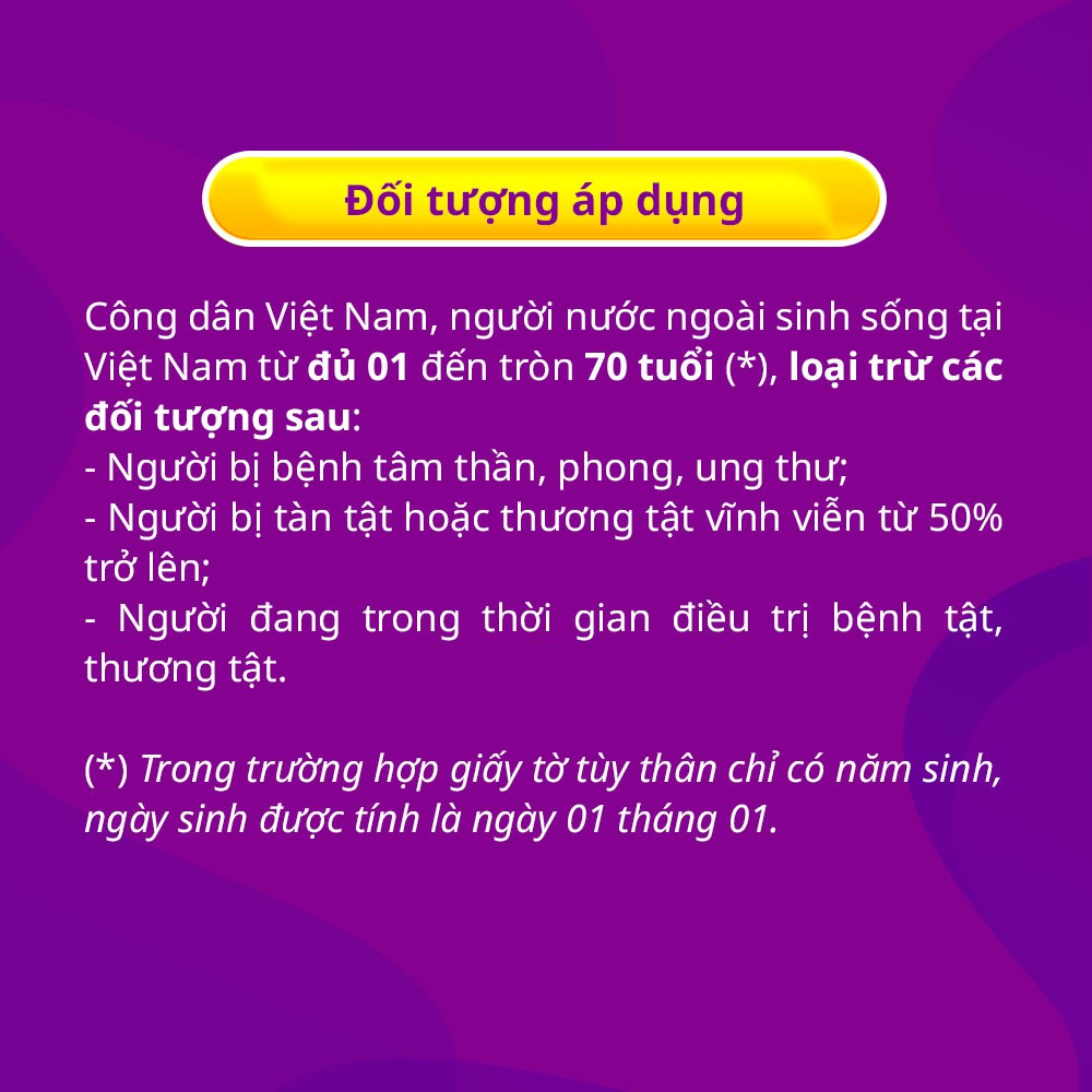 TOÀN QUỐC  Bảo hiểm tai nạn cá nhân 24/7- Bình An 365 PA20