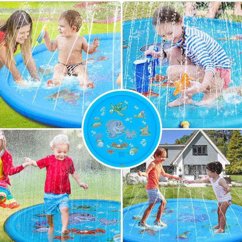 Thảm Phun Nước Vui Chơi Ngoài Trời 100 / 170CM Cho Trẻ Em