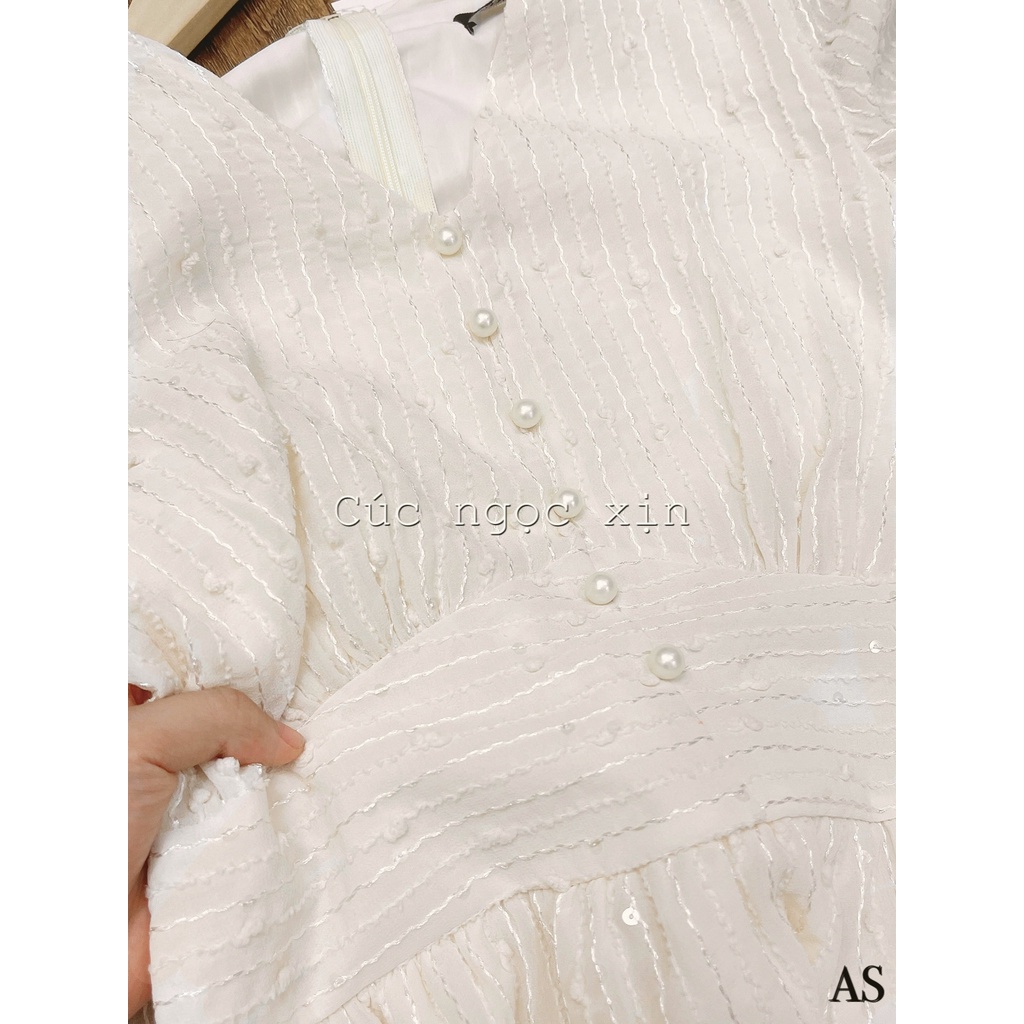 [ Hàng shop]: Váy kim sa tiểu thư 2 lớp Lolla Fashion | BigBuy360 - bigbuy360.vn