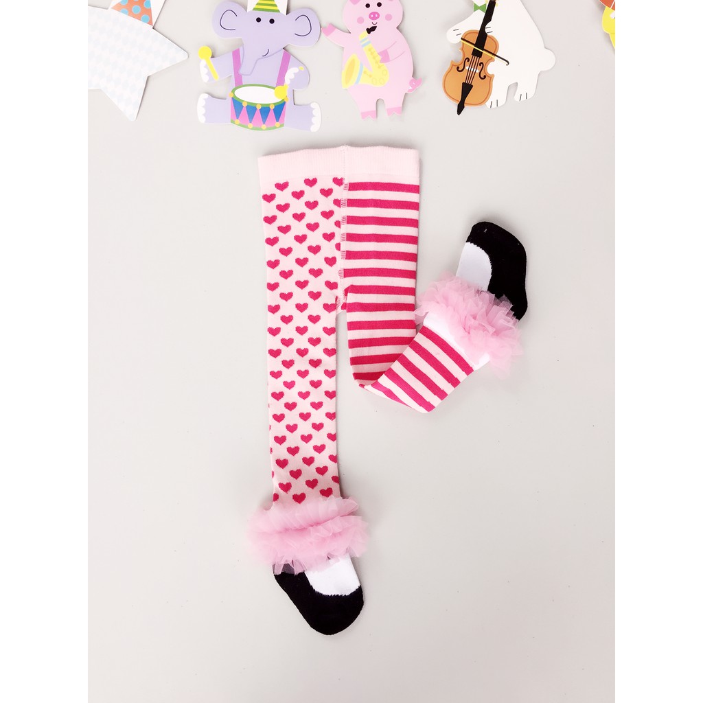 Quần legging Sanlutoz màu hồng dễ thương dành cho bé gái