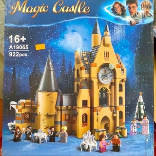 Lắp ráp Xếp Hình Harry Potter 80025 , A19065 Tháp Chuông Lâu Đài Hogwarts 922 Mảnh