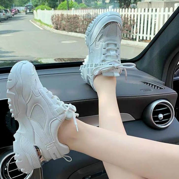 Giày thể thao độn đế gót nạm viền mới 2021_hàng sẵn | BigBuy360 - bigbuy360.vn