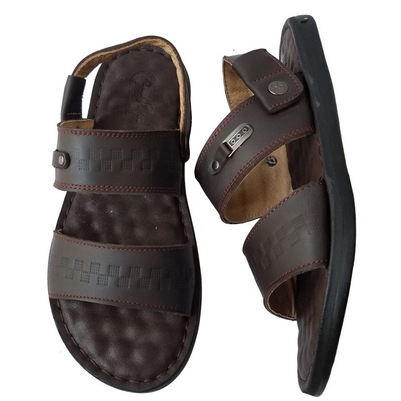 Giày Sandal Nam Da Bò BIGBEN Cao Cấp SD108