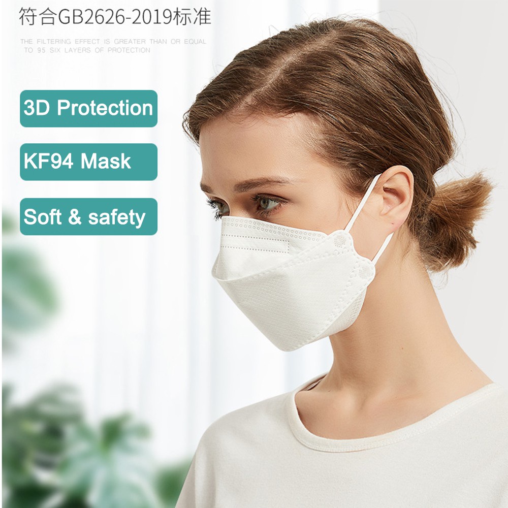 Khẩu trang 4 lớp KF94 lọc bụi mịn theo tiêu chuẩn Hàn Quốc