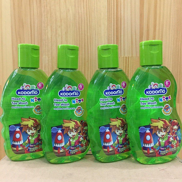 Dầu Tắm Gội Trẻ Em Kodomo 200ml