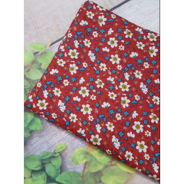 VẢI TWILL THÔ COTTON HOA NHÍ