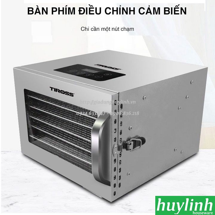 Máy sấy trái cây, hoa quả, thực phẩm Tiross TS9683