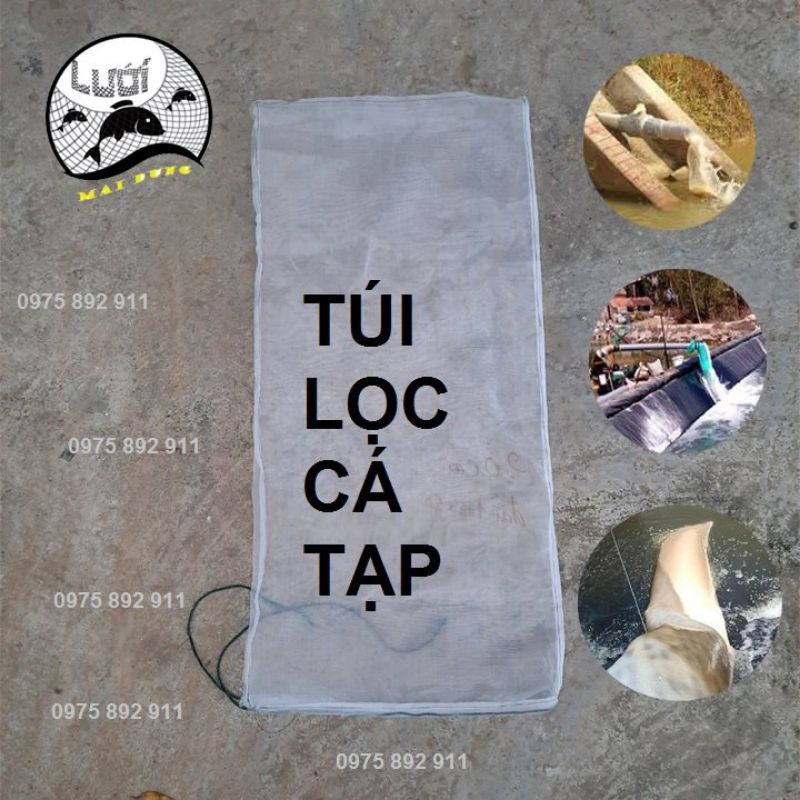 Túi lọc cá tạp , trứng cá tạp trong ao combo 10 cái