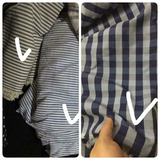 Vải thô kẻ sọc và kẻ ô hàng chuẩn đẹp